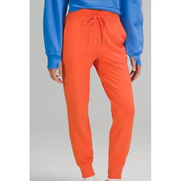 Lemon Pants - LULULEMON Ready To Rulu‎ Scuba HR Jogger SIZE 6 Warm Coral color